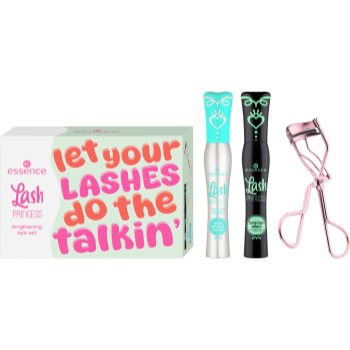 essence Lash PRINCESS lengthening eye set set pentru gene - imagine 2